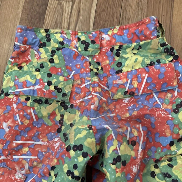 Burton Pants Unisex Candy Print Dryride Durashell Ski Snowboard Size 7-8 - Picture 7 of 9